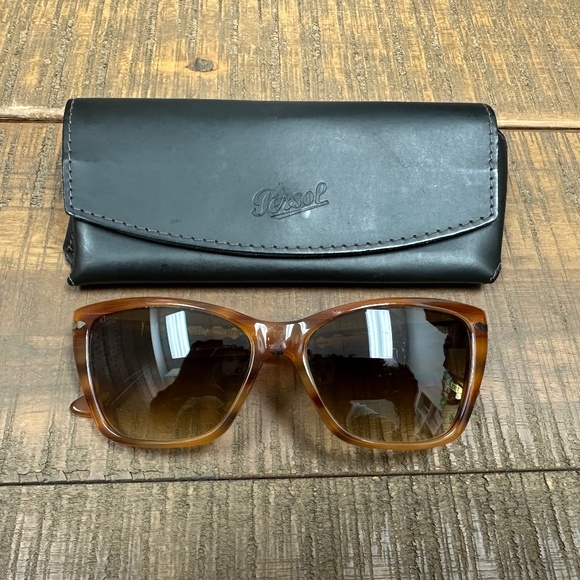 PERSOL 3023S SUNGLASESS. BROWN TORTOISESHELL ACETATE. EXCELLENT CONDITION main image 7